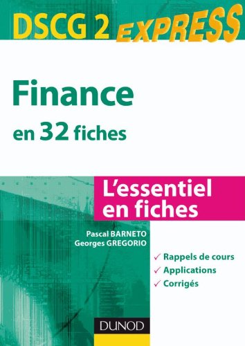 Finance en 32 fiches