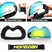 HONGDAK Ski Goggles Snowboard Snowmobile Men Women Anti Fog Polarized OTG Over Glasses Snow Sports Sunglass Snowboarding Jet Skiing Youth Kids
