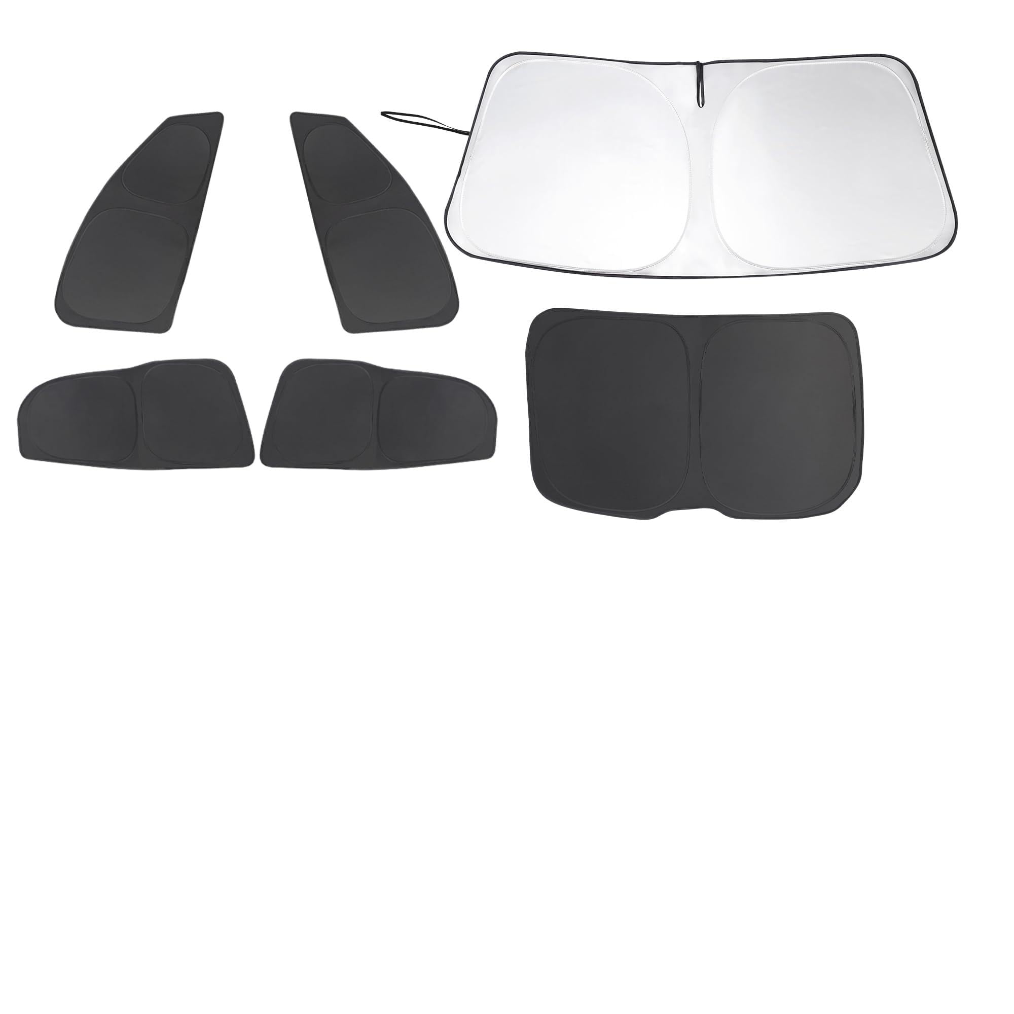 Photo 1 of TINGLU Window Shades for Ford Mustang 2015-2023 (NOT Mustang Mach-E) Accessories Car Side Full Windows Rear Triangular Windshield Sun Shade Sun UV Rays Privacy Protection for Camping Relaxing 6PCS 