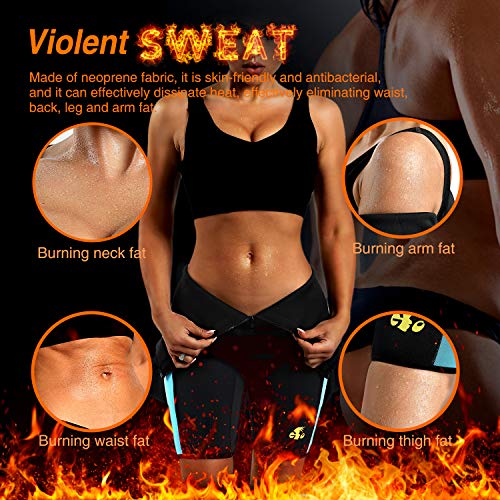 NonEcho Neoprene Sauna Full Shaper Sweat Body Suit Sleeve Slimming Shapewear Weight Loss - Thumbnail 3