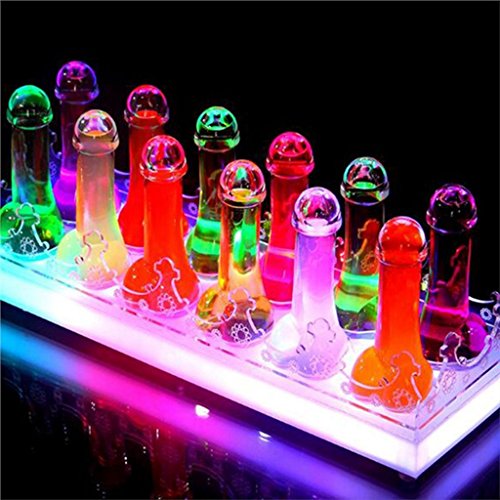 Glass cup, Alaman Penis Shaped Glass Cup Cocktail Gläser / Gtränk Glas / Creative dekor 8 PCS – Bild 4