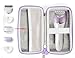 Women’s Epilator Case for Philips Satinelle Advanced Wet & Dry Epilator, Prestige Bre650, Deess Permanent Hair Removal, Flawless Legs Women Hair Removal, Braun SIL-epil9 9-579