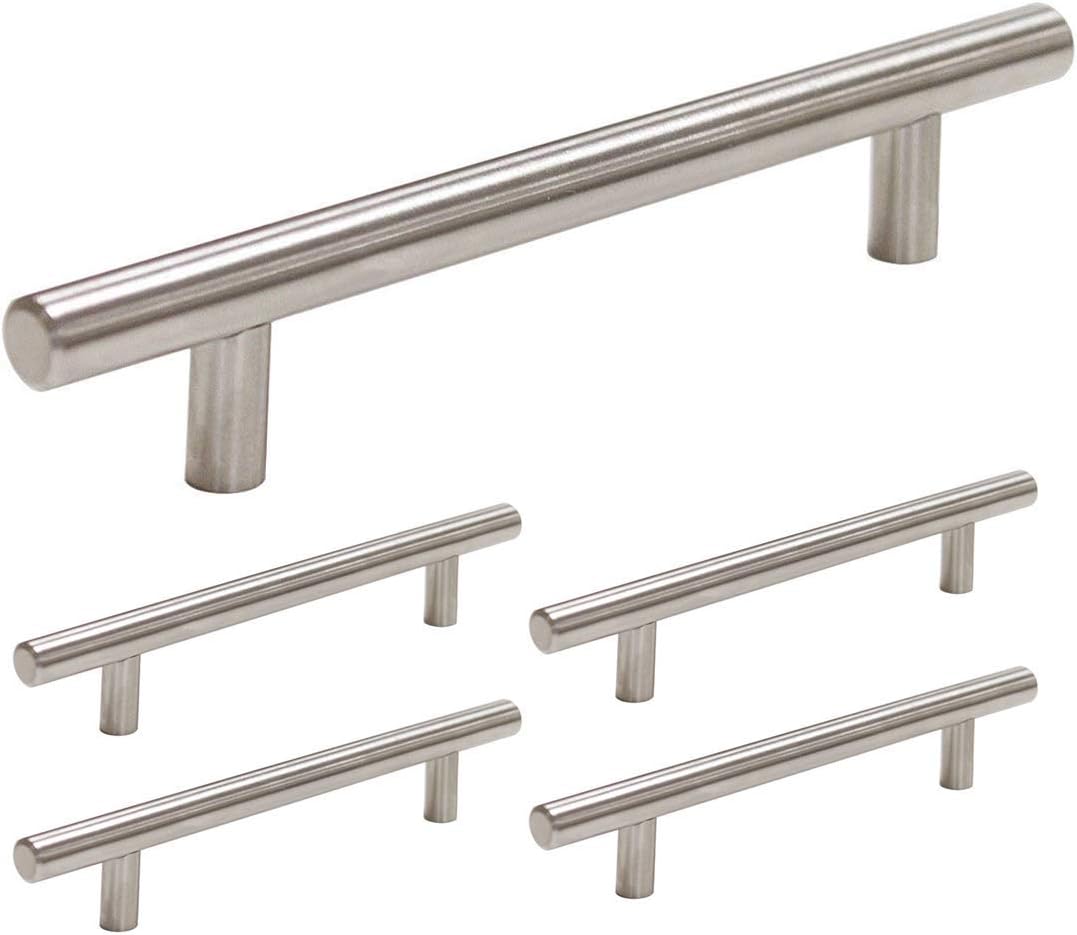 Best Homidy Kitchen Cabinet Pulls And Knobs Brushed Nickel