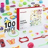 Bulk Toys Assortment Party Favors for Kids 100 Prizes Birthdays Party Classroom prizes, Pinata, Carnival Prizes, Stocking Stuffers, Mix Bags BeHappyAll 