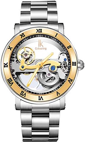 IK Steampunk Hollow-Out Automatic Mechanical Watch Minimalist