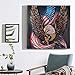 Diamond Painting DIY 5D Special Shape Rhinestones, ABEUTY Eagle and American Flag, Partial Drill Crystal Diamond Art Kits