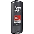 Dove Men+Care Body & Face Wash, Deep Clean 13.50 oz (Packs of 6)