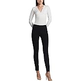 SANDY & SID Womens Pants Skinny Leggings Small Size Slim Fit Mid Rise Stretch Ankle Length Trousers Work Slacks Casual Wear