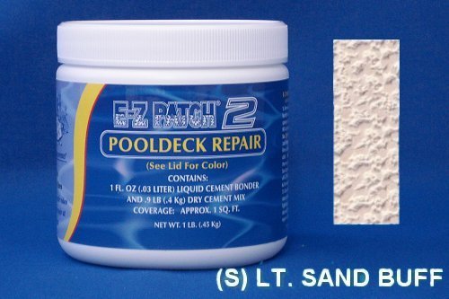 EZ Products EZP-016 3 No. POOLDECK Repair - - S LT. Sand Buff Each - Any QUANITY