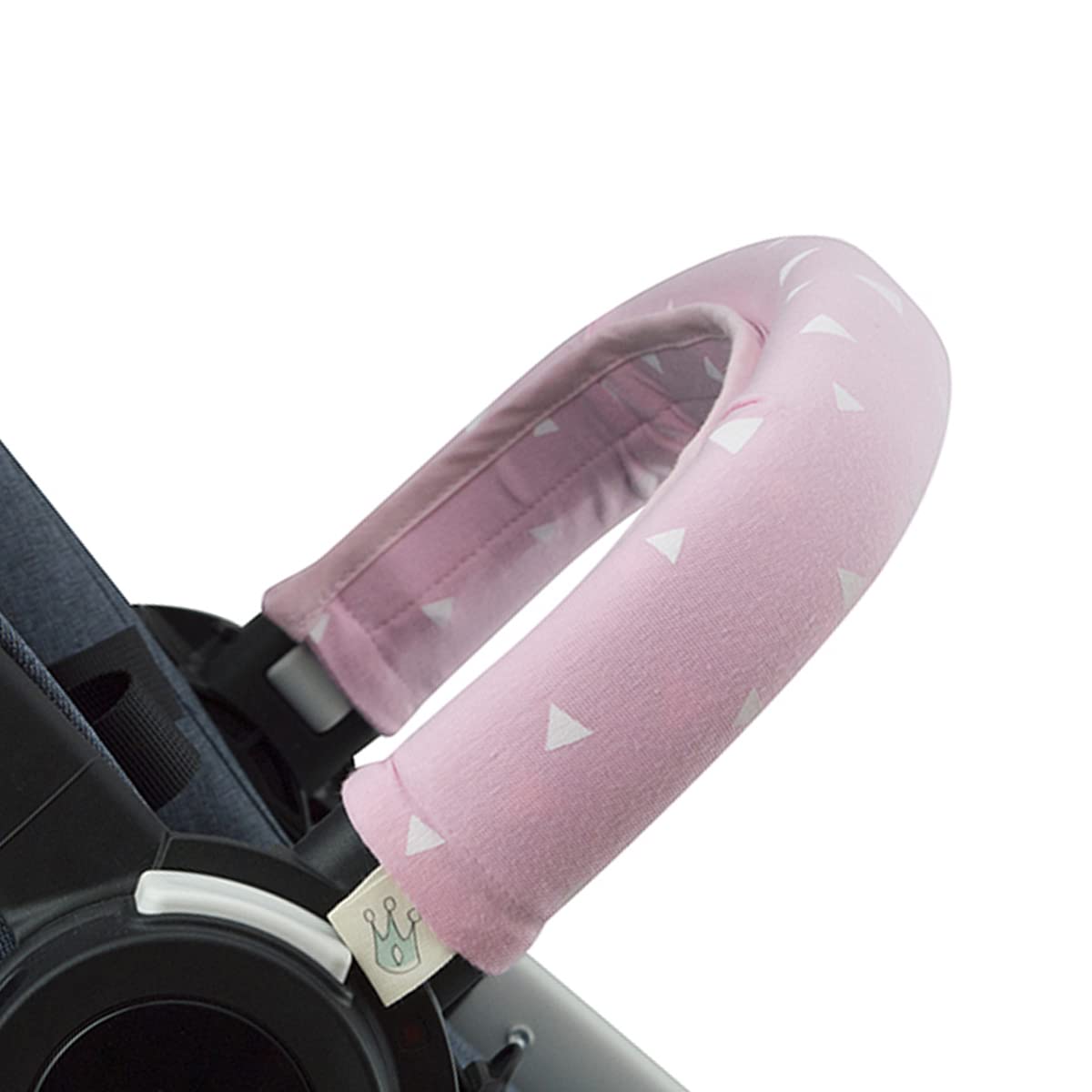 JYOKO Kids Covers Handle, Covers Railing for Stroller (Pink Sparkles, Individual)