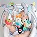 Taf Toys Garden Spiral | Baby’s Fun Accessory for Car Seat & Pram Etc, Hanging Rattling Toys, Easier Parenting, Keeps Your Baby Happy, Ideal Gift, Soother Strawberry Shape Case, for Easier Outdoors
