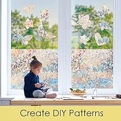STATINT Privacy Window Film,Decorative Stained