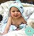 Land of the Wee: Ultra-Soft Baby Towels for Newborns to Toddler – Bamboo Rayon Hooded Towel, Ages 0-3, Perfect Unisex