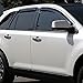 Window Visor Rain Guard Wind Deflector Sun Shield Custom Fit 07-13 Ford Edge