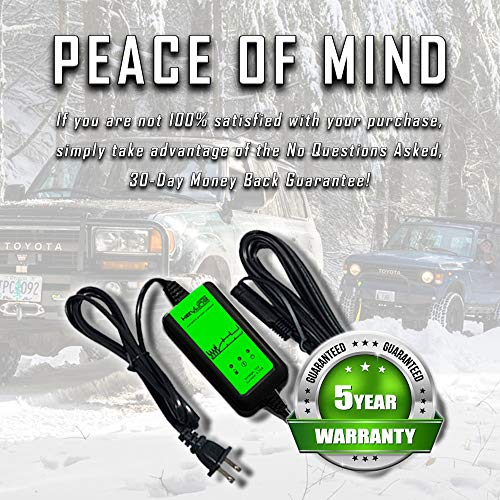 12V Automatic Battery Maintainer Tender Trickle Charger Desulfator | .75 Amp 5 Stage Smart Conditioner for Perfect Battery Charging & Maintenance by KeyLine Chargers | Best for Motorcycles ATV Jet Ski - Thumbnail 6