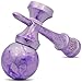 Full Silver & Purple Metallic Kendama And Extra String