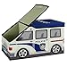 2-in-1 Police Car Children's Toy and Storage Box With Kids 3D Puzzle of Adventure Ship