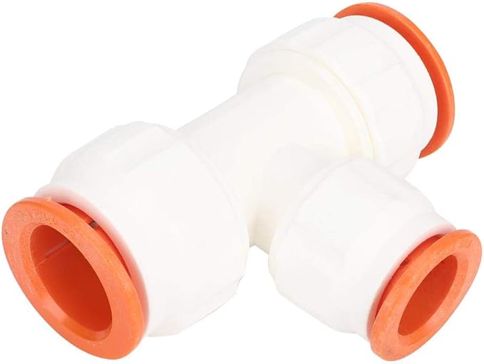 hong Sturdy Tee Connector, Water Pipe Connector, for Bathroom Family