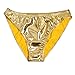Kepblom Women Shiny Metallic Panty Briefs High Cut Ballet Dance Underwear Shorts