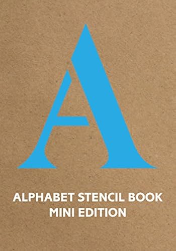 Download Alphabet Stencil Book: Blue PDF