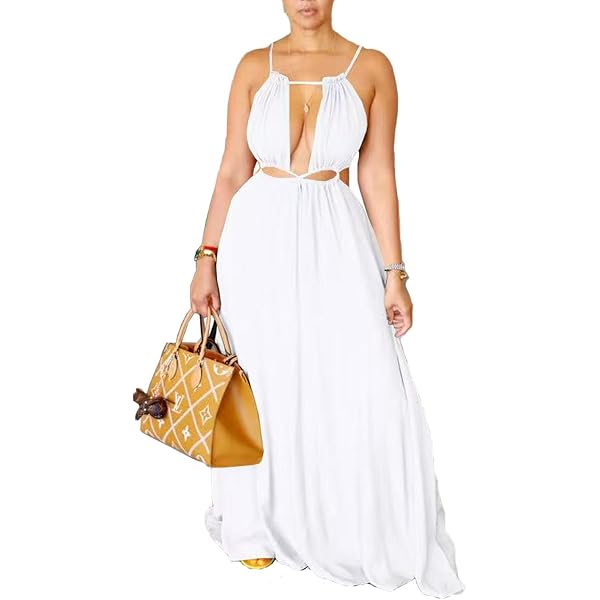 Amazon.com: Women's Sheer Chiffon Folds Hi Low Loose Dress Delicate Gold  Belt Casual Beach Party Dresses Outer Maxi Inner Mini X-Small White :  Clothing, Shoes & Jewelry