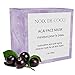 Noix De Coco Organic Superfood Face Mask in ACAI (or AVOCADO, BEET, CHARCOAL, MATCHA, TURMERIC). Reduces Pores & Acne. Tightening & Hydrating. All Natural, Vegan, Cruelty Free, Non-Toxic.