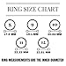 Keepfit 3 Silicone Wedding Ring Silicone Wedding Band for Men Climbing and Outdoors (Blue Stripe, 11)