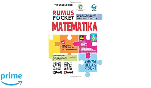Rumus Pocket Matematika Sma Ma Kelas X Xi Xii Indonesian