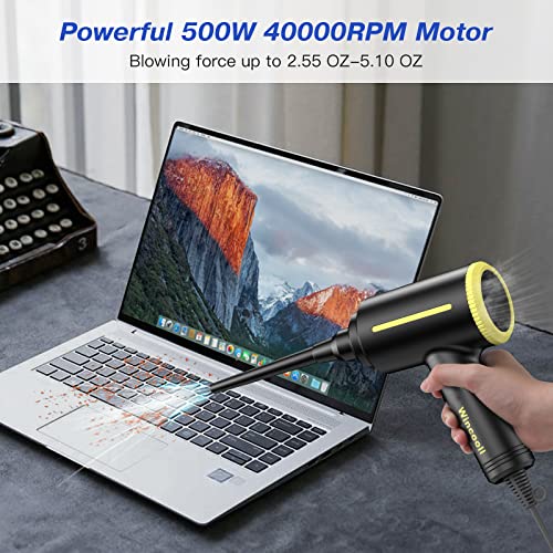 Compressed Air Duster, 500watts Electric Air Duster for Computer
