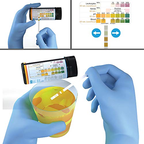 Complete 4in1 Urinary Tract Infection Test Strips 50ct, Urine Test