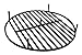 TITAN GREAT OUTDOORS Ash & Ember Round 30in Fire Pit Grate, Heavy Duty 1/2in Steel Elevated Log Wood Pit Grate, Burning Fireplace and Firepits