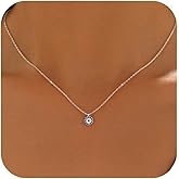 SUYACS Dainty Gold Plated Evil Eye Necklaces for Women 925 Sterling Silver Blue CZ Diamond Pendant Necklace Eye Charm Chain Lucky Egyptian Greek Protection Jewelry Christmas Gifts for Mom