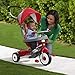 Radio Flyer 4-in-1 Stroll 'N Trike, Red (Renewed)