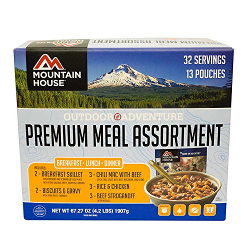 Mountain House Premium Meal Assortment, 32 Servings