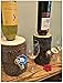 Wine Dispenser, The Original Log Wine Dispenser - New and Improved! Patent Pending