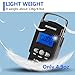 Rockjame Fishing Scale, Hanging Scale, Backlit LCD Screen 110lb/50kg Portable Electronic Digital Postal Hook Luggage Shopping Spring Scale with Measuring Tape, 2 AAA Batteries Included
