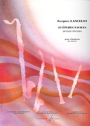 Download Jacques Lancelot: 20 Etudes Faciles. Partitions pour Clarinette PDF