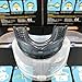 Oral Mart Invisible Ninja Clear/Black Sports Mouth Guard