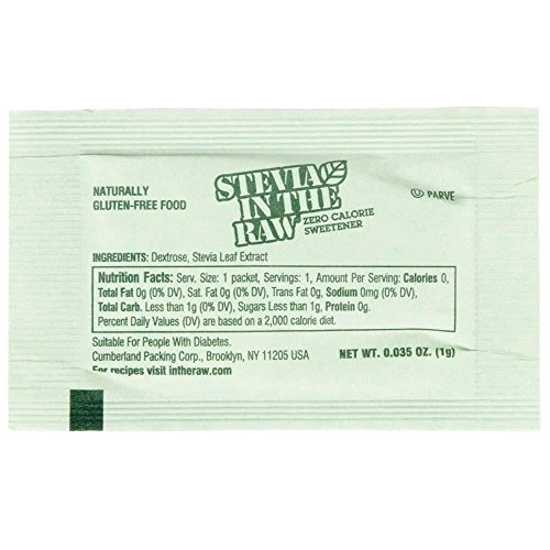 Stevia in the Raw Sweetener Packets, 1500 Count Pricepulse