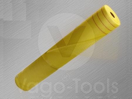 Armierungsgewebe 165g /m² 5x5 mm GELB 50m² Glasfasergewebe Gewebe Putzgewebe Putz VWS- und WDVS System