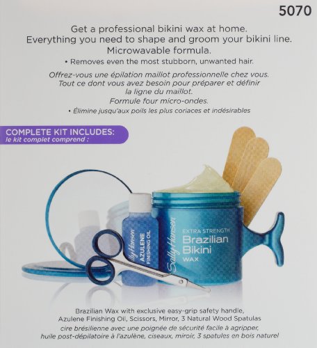Sally Hansen Extra Strenth Stripless Bikini Wax Kit, , Pack Of 1