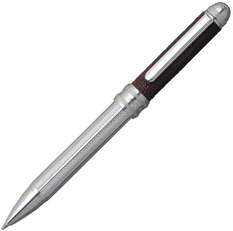 3 features sharp writing ballpoint pen + black + red cocoa Platinum Nian brush goat leather-wrapped shrink MWBL10000 # 38 (japan import)