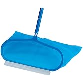 Pentair R121230 117 Replaceable Frame Professional Leaf Rake with Heavy-Duty Fiberglass Net.