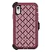 OTTERBOX DEFENDER SERIES SCREENLESS EDITION Case for iPhone Xr - Retail Packaging - HAPPA (SILVER PINK/RED PLUM/HAPPA GRAPHIC)