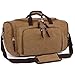 Duffle Bag 20.8'' Large Canvas Travel Tote Luggage Men's Weekender Travel Duffle Bag(khaki)