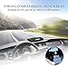 Head-Up Display, LEMSIR Car HUD Speedometer OBD II/EUOBD Interface with Foldable Display Board, Digital HD LED Projector Display Speed MPH Driving Reminder Alarm Light Sensor