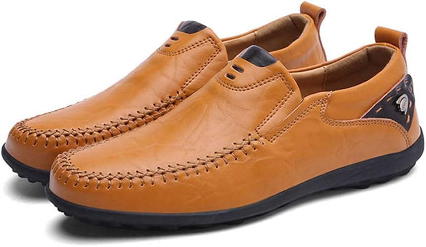 Amazon Goldflame Jp スリッポン メンズ サンダル 革靴 カジュアルシューズ 夏用 超通気 排水 素足も履ける かかと踏める 2way 軽い 大きいサイズ 街履き ファッション シンプル 便利 夏用 スリップオン イエロー Goldflame Jp シューズ バッグ