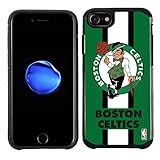 NBA Boston Celtics - Licensed Team Color Texture Case with Center Stripe Design for iPhone 8 / iPhone 7 / iPhone 6s / iPhone 6