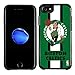 NBA Boston Celtics - Licensed Team Color Texture Case with Center Stripe Design for iPhone 8 / iPhone 7 / iPhone 6s / iPhone 6