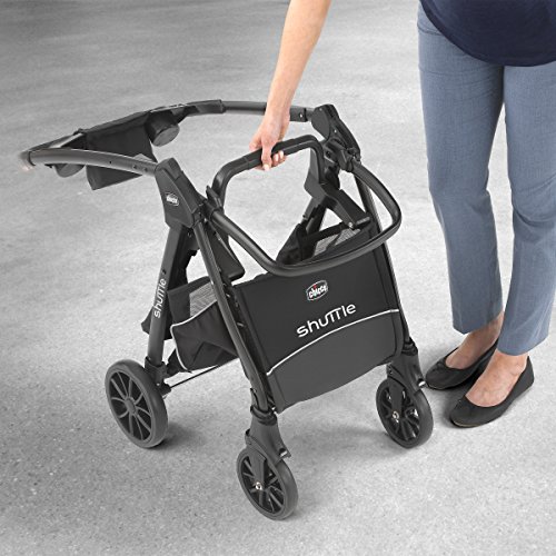3 Chicco+Shuttle+Frame+Stroller+Black